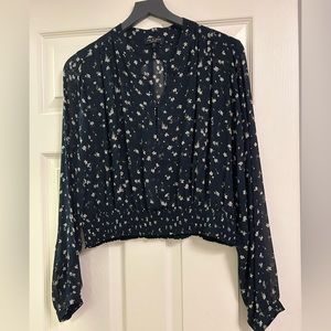 Rag & Bone cropped blouse